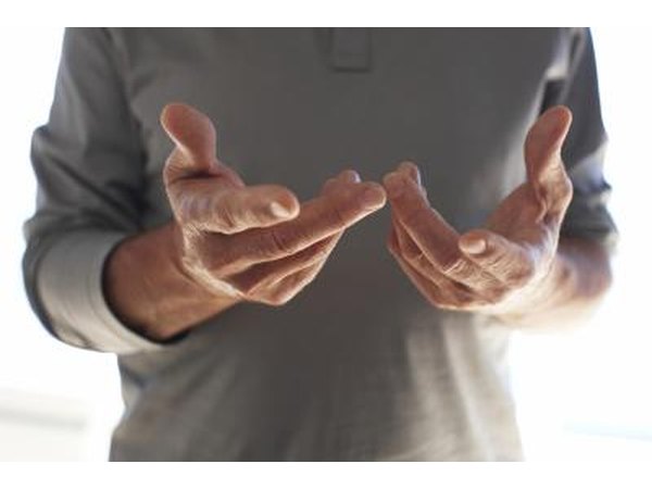 If you can leave an indentation on your skin with a finger, you're likely retaining water.