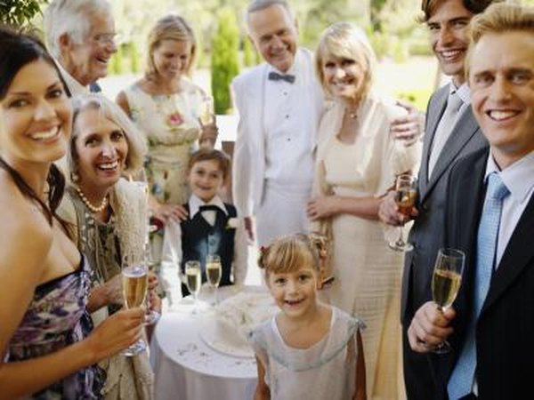 formal wedding reception