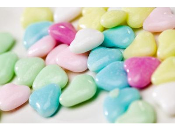 Pile of hard candy