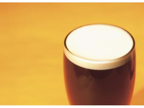 A pint of beer.