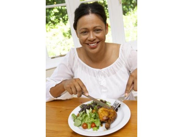 Eating light and healthy
