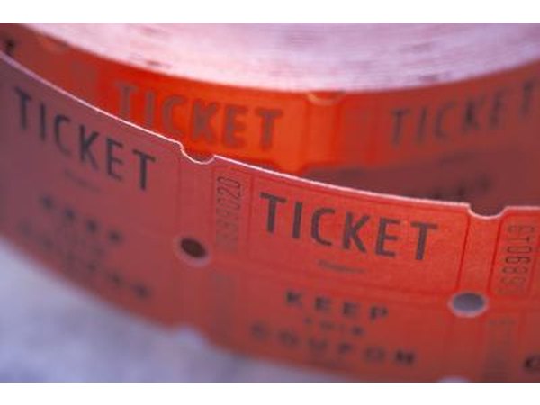 Raffle tickets