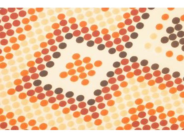 Artists use patterns to invent their own surfaces and textures.
