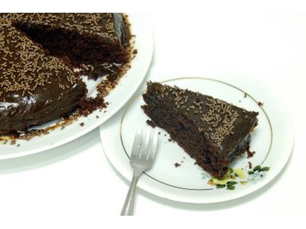 Chocolate Mud cake.