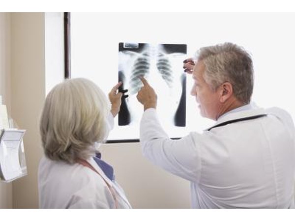 Back pain is diagnosed through a series of tests.