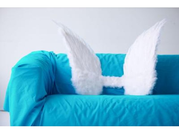 Cut out the angel wings.