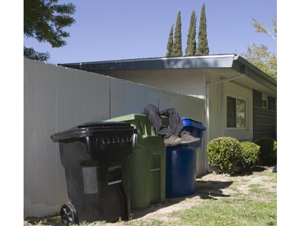 Keep the lids tight on your garbage cans.