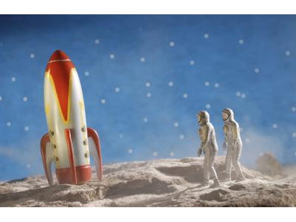 space shuttle figurines