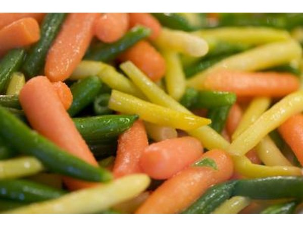 Prepare carrots with other vegetables for a well rounded diet.