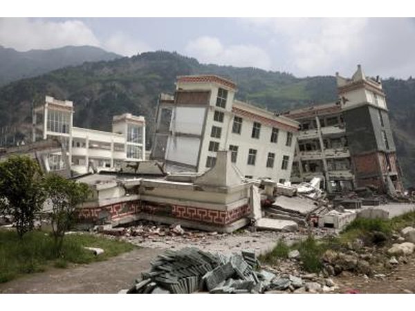 Earthquakes result from the shifting of the earth's tectonic plates.