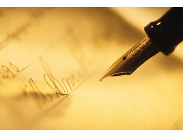 writing on a parchment scroll