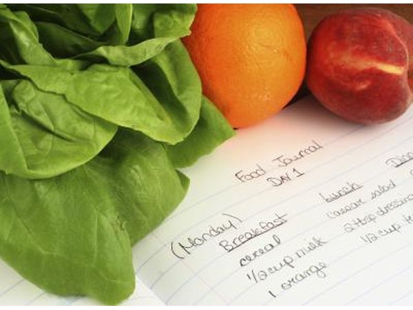 Keeping a food diary will help.