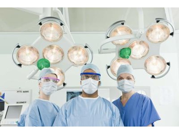 doctors in surgical scrubs