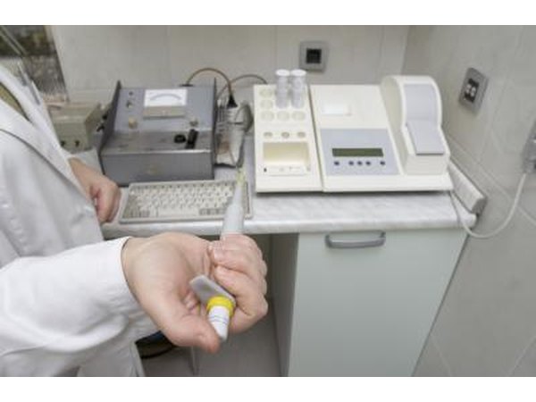 RF quantitative levels are measure in titers or units.