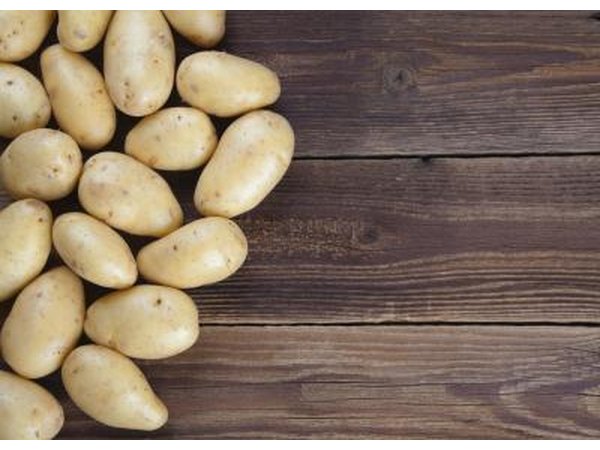 Starches like potatoes are more complex molecules.