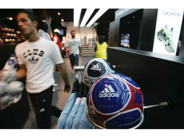 Inside a adidas Store in Germany