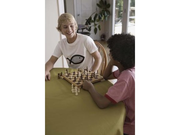 Gift a handcrafted ivory chess set to a budding master.
