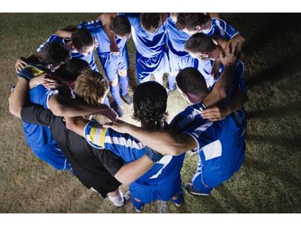 Soccer teams are only allowed three substitutions per match which means eight of the 11 players must play the entire game