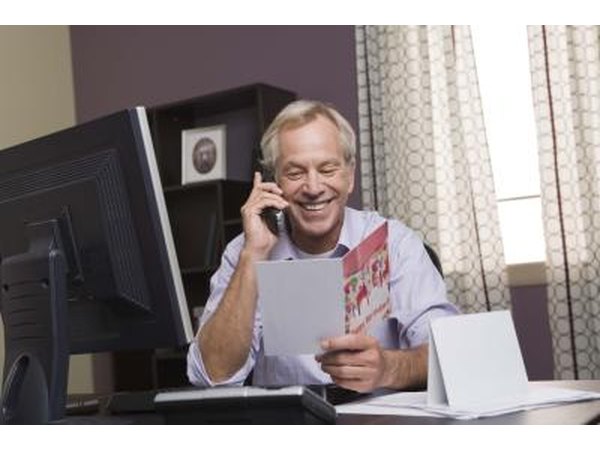 Write a short note inside the blank card to congratulate your boss for a personal or professional achievement.