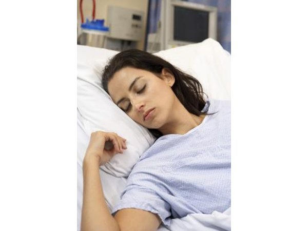 Patient sleeping