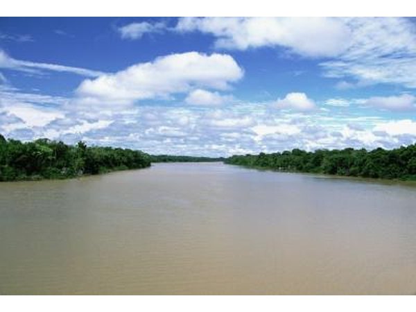 the Amazon river is 4,080 miles long