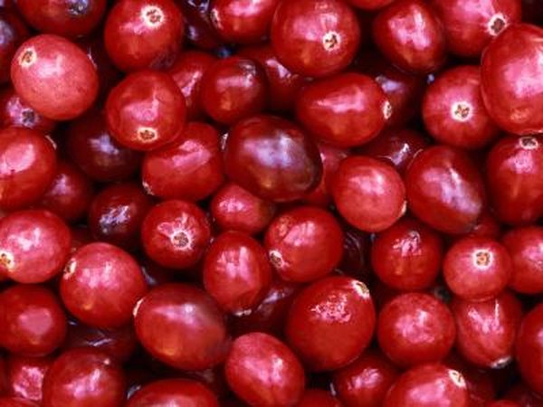 Cranberries are a highly acidic food.