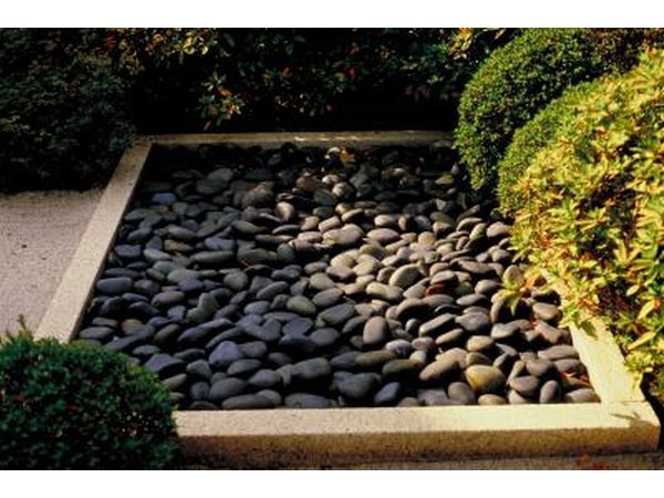 Rock garden.