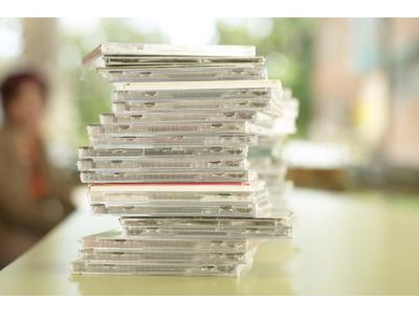 pile of old CDs