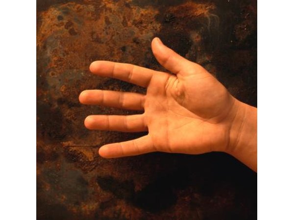 Spread your fingers apart really wide.