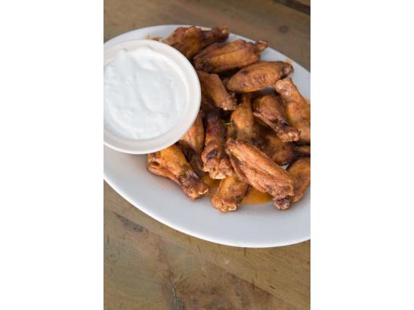 For best results, make a variety of chicken wing flavors for your party.