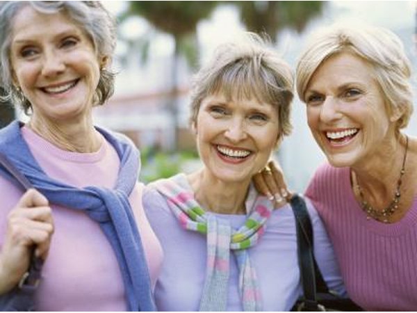 Group of elderly people.