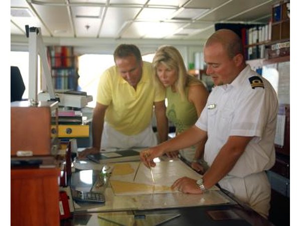 Some ships offer tours of the bridge