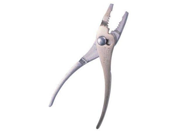 Wing nuts may be loosened by hand, but have tools available just in case.