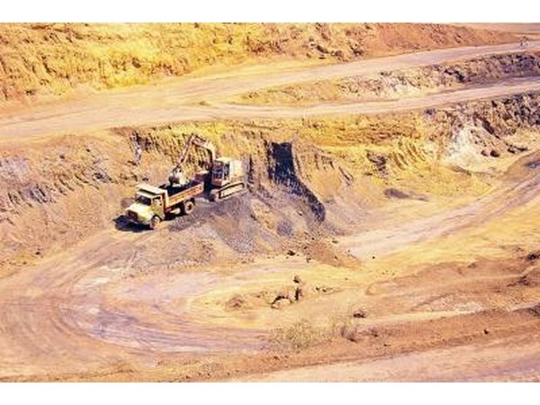 Iron ore mine