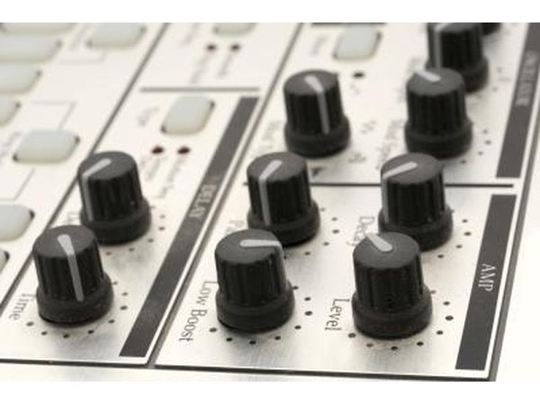 Knops on drum machine