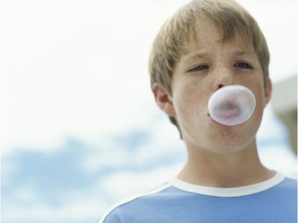 Chewing gum.