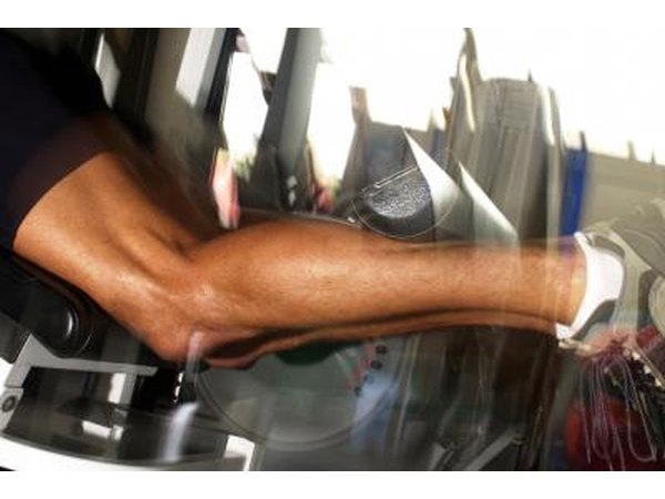 Add exercised specifically designed to strengthen your leg muscles.