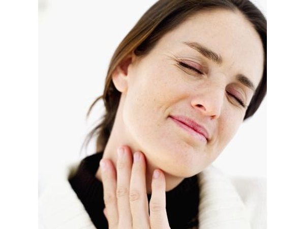 Feeling discomfort in the chin