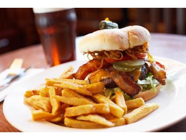 Avoid greasy food before and while you drink beer.