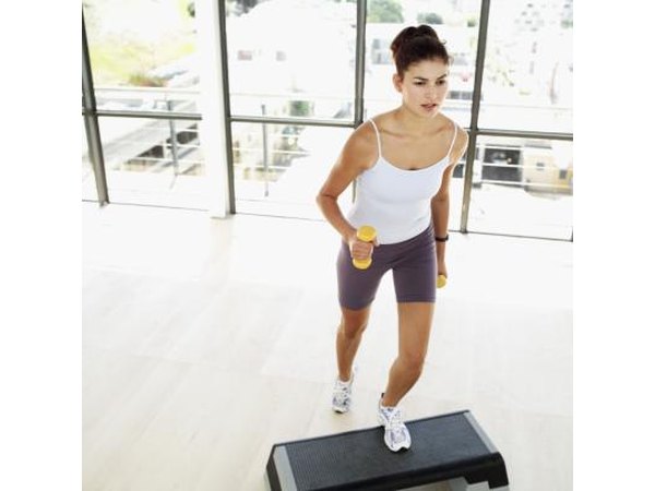 Woman working out