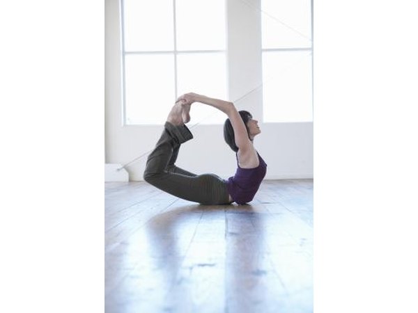 The Bow pose relieves tightness in your chest.