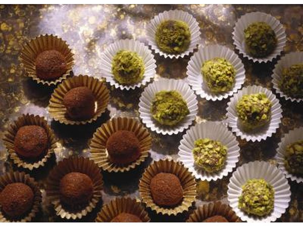 Chocolate truffles.