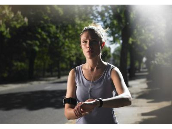 woman doing cardio exercise