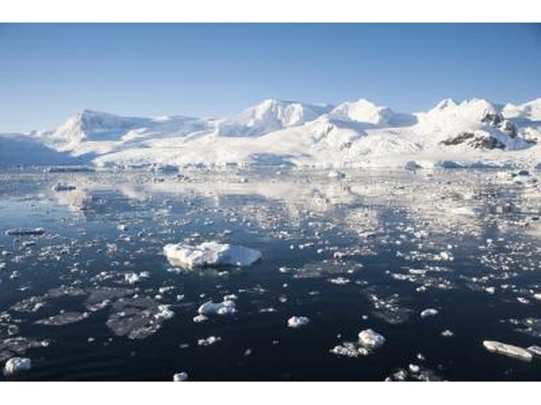 The South Pole is surrounded by oceans.