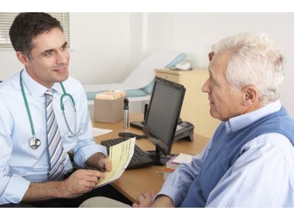doctor speaking with patient