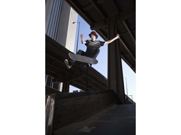 Globes can make even the hardest skateboarding tricks look better.