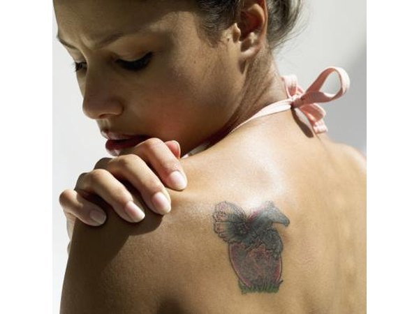 A herniated cervical disc that is pressing down on nerves can cause deep pain in your shoulder.
