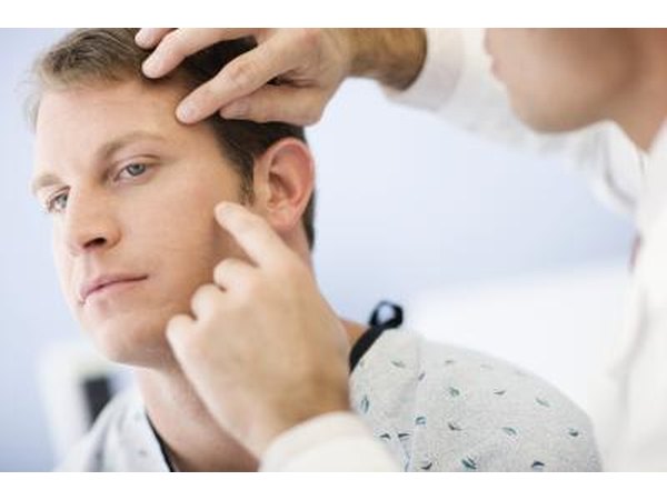 Talk to a dermatologist about your hair loss.