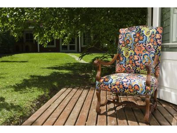 Purchase patio furniture.
