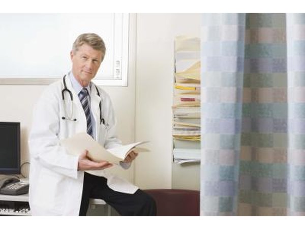 doctor in office